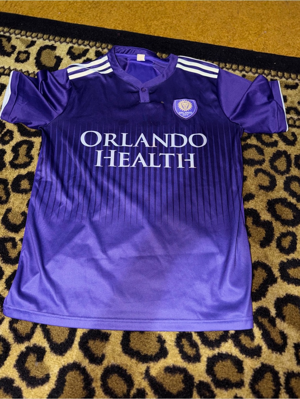 Orlando City Kids' Purple Soccer Jersey -